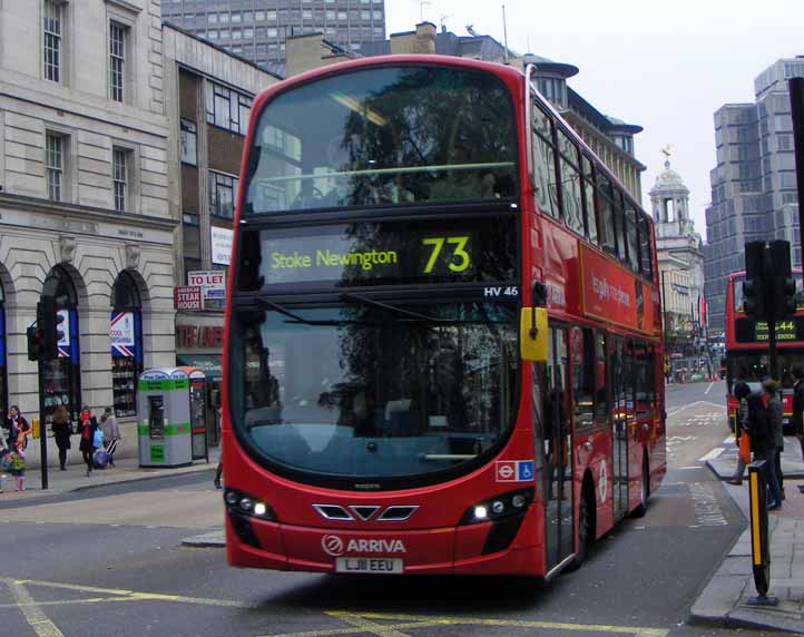 Arriva London Volvo B5LH Wright Eclipse Gemini hybrid HV46